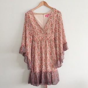 NWOT Betsey Johnson Bambi Boho Paisley Dress